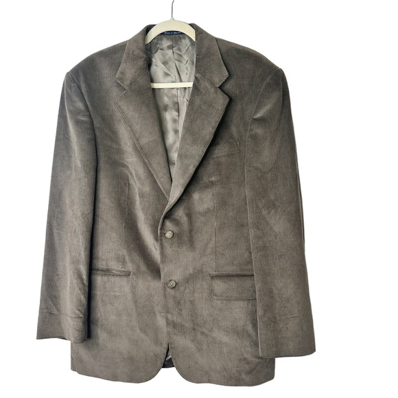 Lands End Corduroy Blazer Jacket Size 40R Mens - Picture 3 of 11